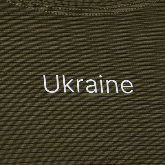 Лонгслів CoolTouch Олива Ukraine (7342), L | Зображення 2