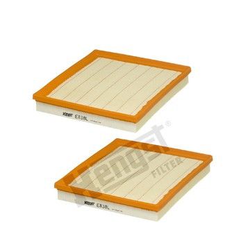 Фильтр воздушный компл. Mercedes Benz W164/211/221 OM629 06-, Hengst, E838L-2,