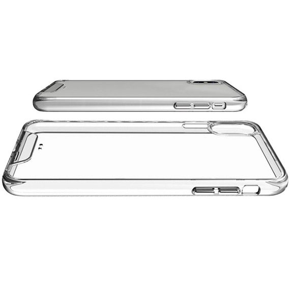 Чехол TPU Space Case transparent для Apple iPhone X / XS (5.8") Прозрачный | Зображення 3