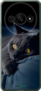 Чохол на Xiaomi Redmi A3 Димчастий кіт "825u-3657-2448"