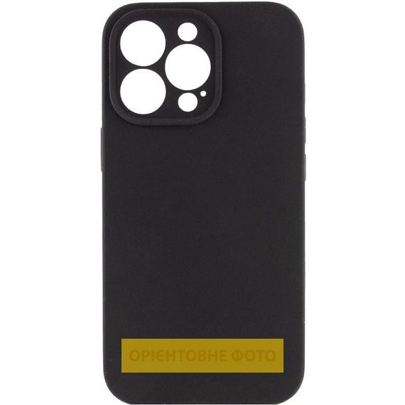 Чохол Silicone Case Full Camera Protective (AA) NO LOGO для Apple iPhone 17 Air (6.5") Чорний / Black