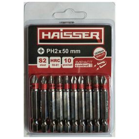 Набір біт Haisser PH2X50 мм (10шт)
