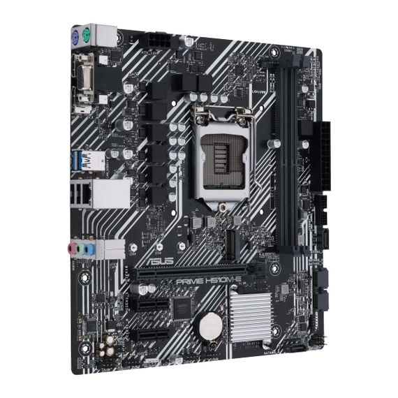 Материнcька плата ASUS PRIME H510M-E s1200 H510 2xDDR4 HDMI DP VGA mATX (90MB17E0-M0EAY0) | Зображення 1