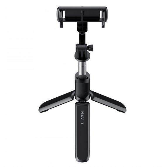 Беспроводной телескопический трипод-монопод с HAVIT HV-ST7033 Black | Зображення 3