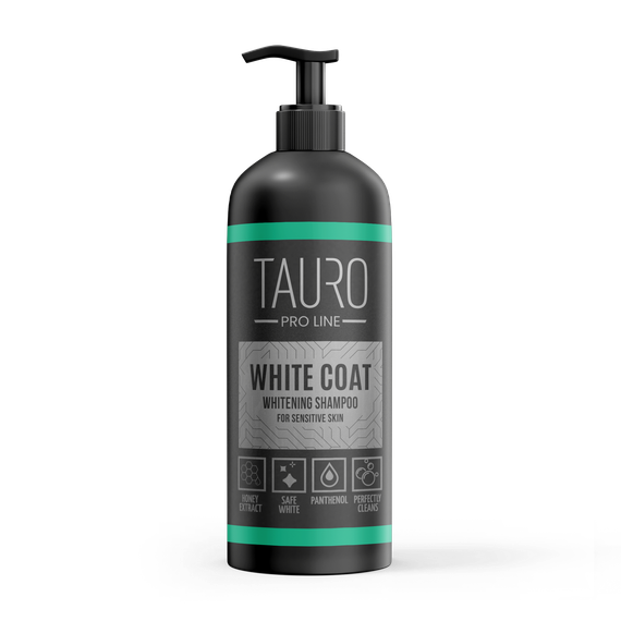 Відбілюючий шампунь для собак і котів з білою шерстю White Coat Whitening Shampoo 1000 мл