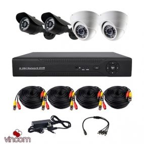 Комплект AHD видеонаблюдения CoVi Security AHD-22WD KIT