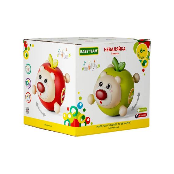 Іграшка неваляшка "Неваляйка" 8608(Red) червоний | Зображення 3