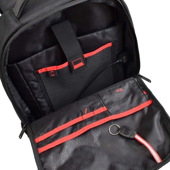 Рюкзак міський Semi Line USB 21 Black (P8251-0) (DAS302221) | Зображення 5