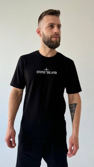 Футболка Stone Island колір чорний | Зображення 6