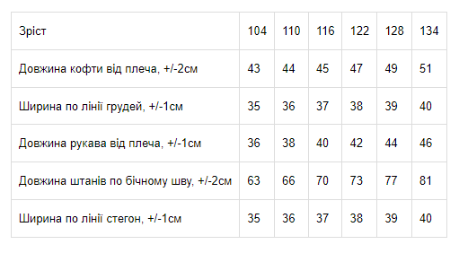 Костюм для дівчинки Носи своє 104 Персиковий (p-8524-173992) | Зображення 3