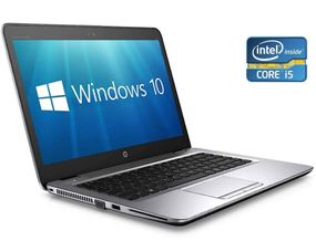 Ультрабук HP EliteBook 840 G3 / 14" (1920x1080) TN / Intel Core i5-6200U (2 (4) ядра по 2.3 - 2.8 GHz) / 8 GB DDR4 / 120 GB SSD / Intel HD Graphics 520 / WebCam б/у