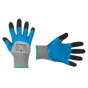 Рукавичка трикотажна, посилена, 10" INTERTOOL SP-0107