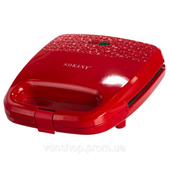 Сендвичница  — бутербродница с антипригарным покрытием Sokany SK-08051 | Зображення 5