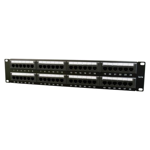 Патч панель Cablexpert NPP-C548CM-001, 48 портів, Cat5e