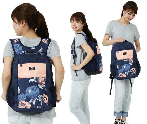 Женский рюкзак 23L Roxy Here You Are Fitness синий | Зображення 6