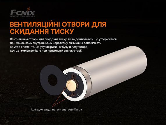 Акумулятор 21700 Fenix ARB-L21-5000 V2.0 | Зображення 5