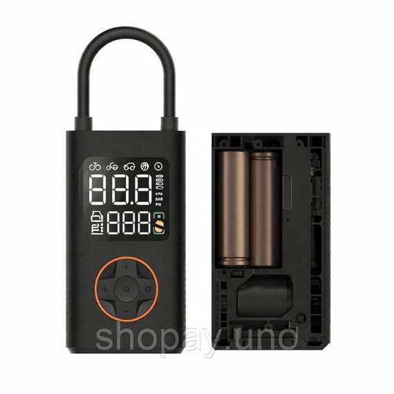 Автомобільний компресор акумуляторний з автовідключенням і Power Bank ATJ-005 | Зображення 4