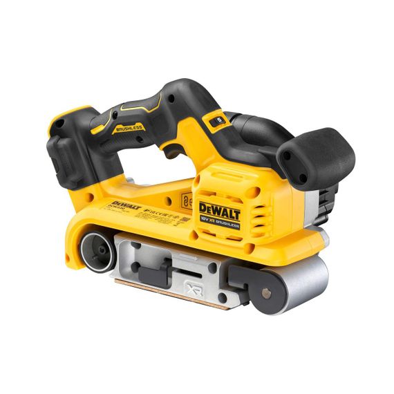 Шлифмашина ленточная аккумуляторная бесщёточная 75х533 мм DeWALT DCW220NT | Зображення 3