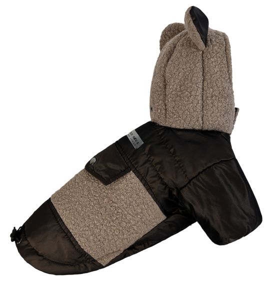 Куртка Teddy коричнева K-77 | Зображення 2