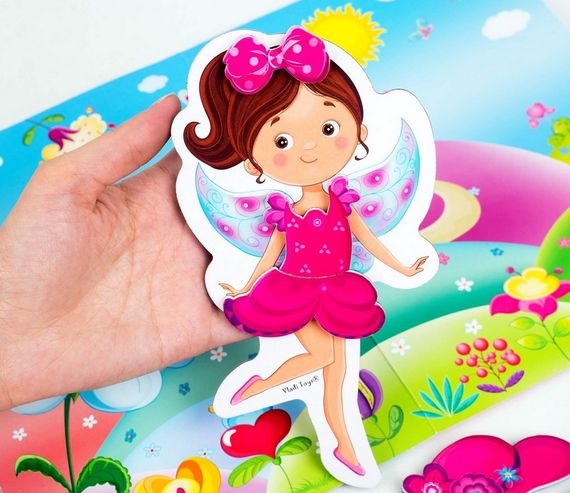 Магнітна гра-одягалка "Фея" VT3204-28 Vladi Toys, в пакеті (4820234760602) | Зображення 3