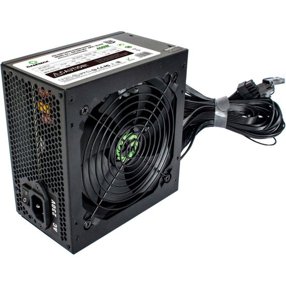 Блок живлення Gamemax GM-400-80+APFC Black | Зображення 2