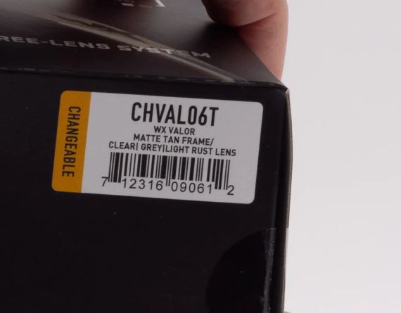 Окуляри балістичні Wiley X WX Valor 2.5. 3 лінзи (Grey/Clear/Light Rust) оправа Tan | Зображення 6