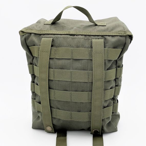 Підсумок універсальний тактичний Олива 5л з molle (сухарка, адміністраторський, багатоцільовий) | Зображення 3