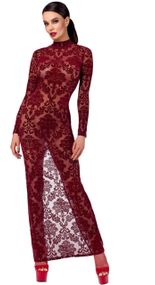 Сукня Noir Handmade F383 Kink Royal gown/long dress XS Sex Aura