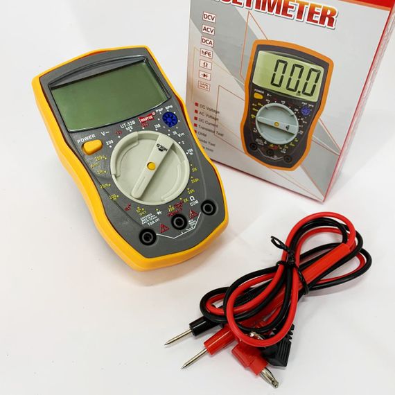 Мультиметр с высоким диапазоном измерений HAOYUE, Мультиметр бытовой тестер напряжения NQ-65 | Зображення 8