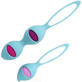 Вагінальні кульки Indi колір бірюзовий Sex Aura