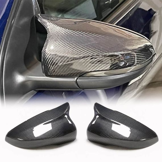 Кришки дзеркал V2 (для HB 2010-2013, Карбон) для Volkswagen Golf 6 рр