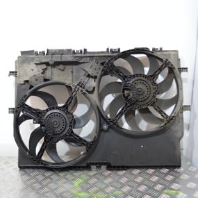 Вентилятор радіатора Fiat Ducato 2006-2014 Дифузор вентилятора радіатора Фіат Дукато 1358017080