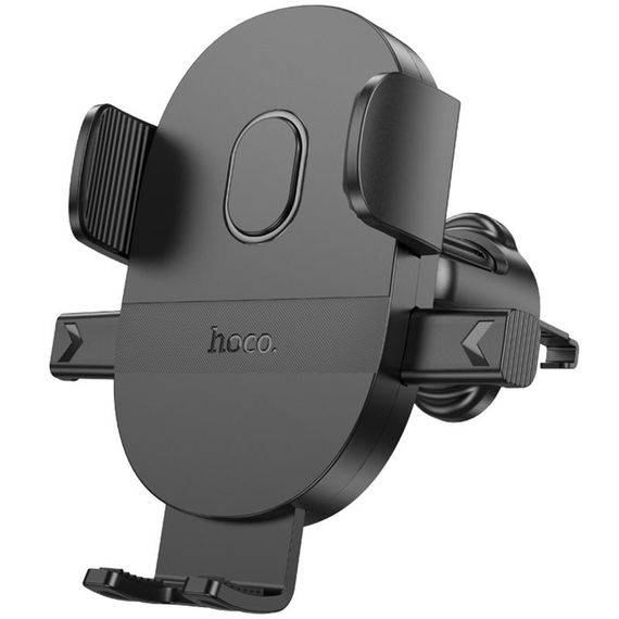 Автотримач Hoco H18 Mighty one-button (air outlet) Black