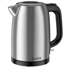Електрочайник HOCO HE12 1.7L stainless steel electric kettle (EU) Stainless Steel