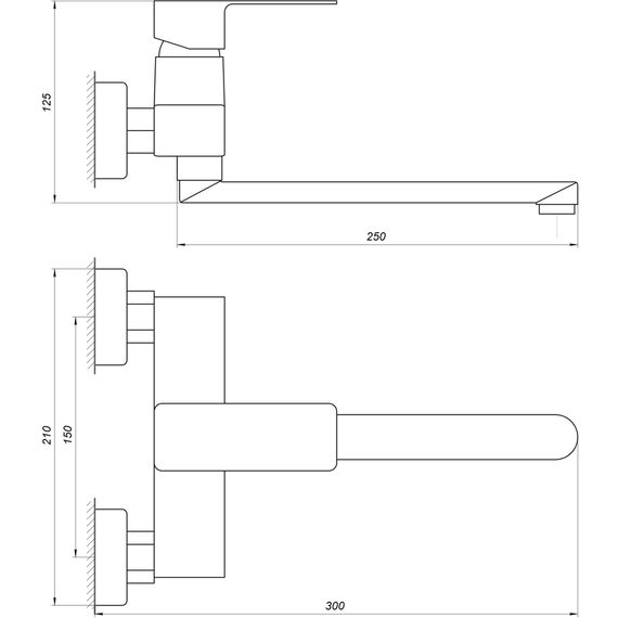 Змішувач для кухні DOMINO MALIBU DMM-104 | Зображення 1