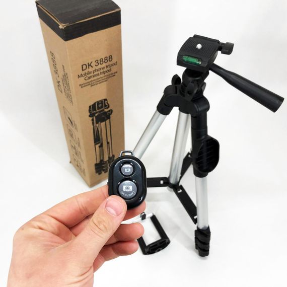 Трипод триногу штатив Tripod DK-3888 з пультом Bluetooth | Зображення 1