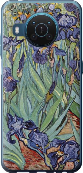 Чехол на Nokia X20 Винсент Ван Гог. Ирисы "161u-2532-17620"
