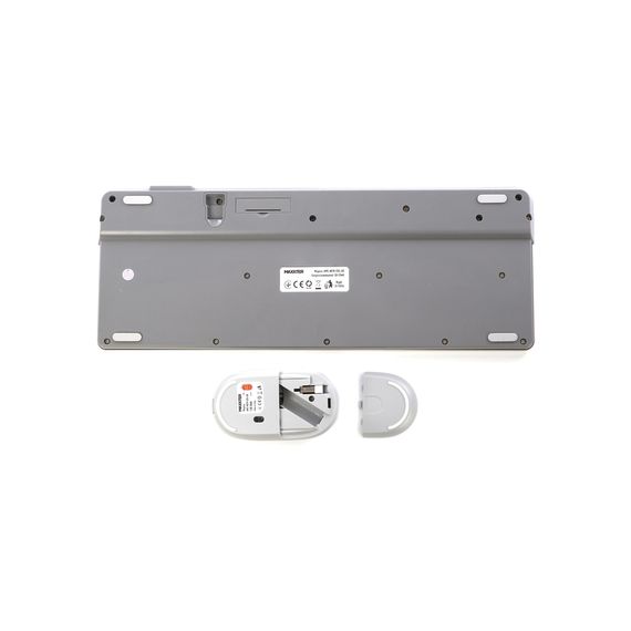 Комплект Maxxter KMS-WCM-03G-UA Wireless Gray/White (KMS-WCM-03G-UA) | Зображення 3