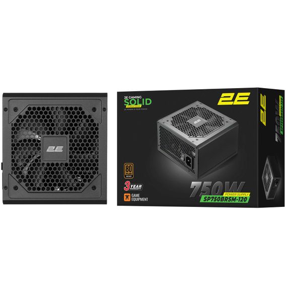 Блок живлення 2E GAMING Solid Power (750W) 2E-SP750BRSM-120 | Зображення 5