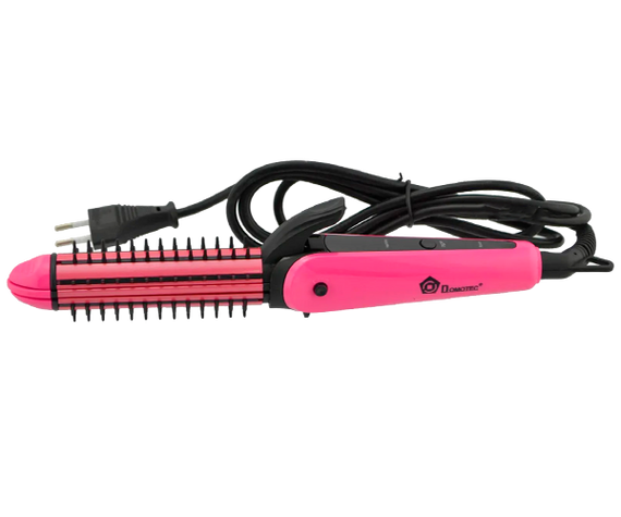 Плойка для волос 3в1 (гофре, плойка, утюжок) Domotec MS-4906 розовая 25W (MS-4906_469) | Зображення 8