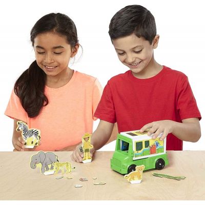 Ігровий набір Melissa&amp;Doug магнітний Сафарі - рятувальна машина (MD30666) | Зображення 3