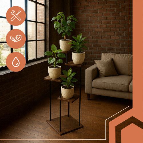 Подставка для цветов лофт RUHHY 25998 | Зображення 7