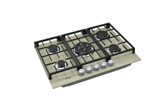 Варильна поверхня газова Fabiano FHG 8255 VGHT Champagne Glass 8111.406.1483 | Зображення 2