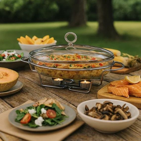 Мармит MAGIO MG-1214 овальный 3л XD-67 | Зображення 1