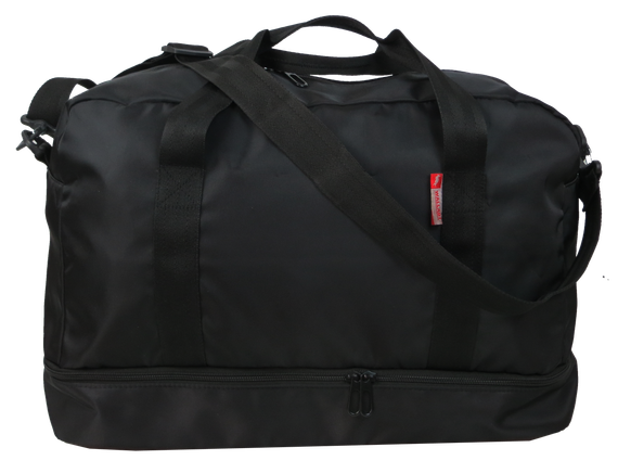 Дорожная сумка с отделом для обуви 40L Wallaby черная | Зображення 3