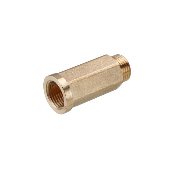 Удлинитель усиленный LexLine 1/2" ВЗ, L=50 мм латунный УК0601-В50