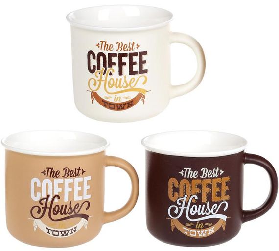 Кружка Coffee House 380мл фарфорова