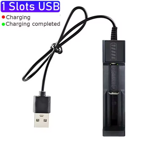 Зарядний пристрій USB для літієвого акумулятора 18650