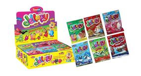 Желейні цукерки Jellopy Mix 6 видів 35 пачок по 15 г - фруктове асорті