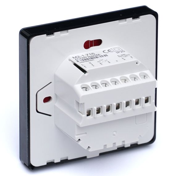 Терморегулятор сенсорний M2-1.716 Black WIFI | Зображення 2
